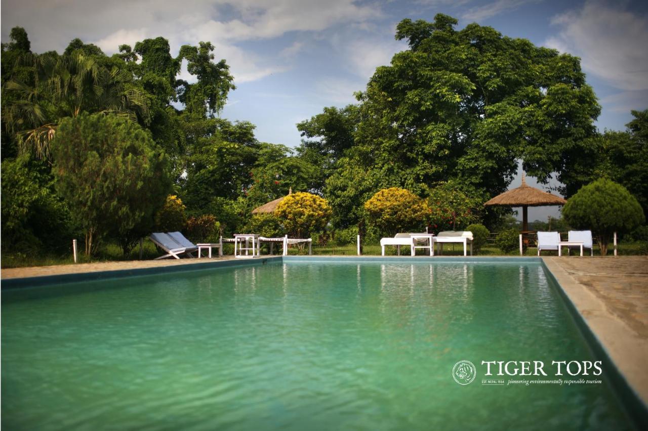 צ'יטוואן Tiger Tops Tharu Lodge מראה חיצוני תמונה